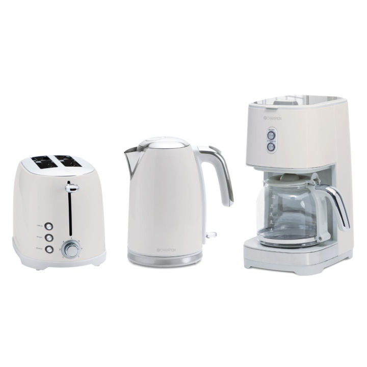 Champion Paket Frukostserie Creme White in the group HOME, HOUSEHOLD & GARDEN / Household appliances / Coffee makers and accessories / Drip coffee makers at TP E-commerce Nordic AB (A18503)
