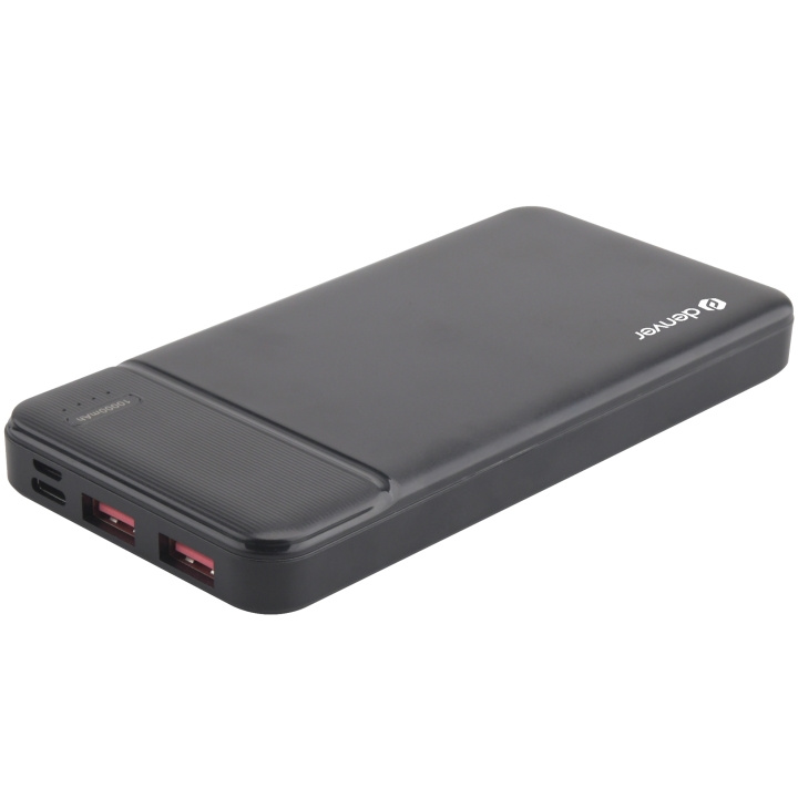 Denver Powerbank 10000mAh Quick Charg in the group SMARTPHONE & TABLETS / Chargers & Cables / Powerbanks at TP E-commerce Nordic AB (A18603)