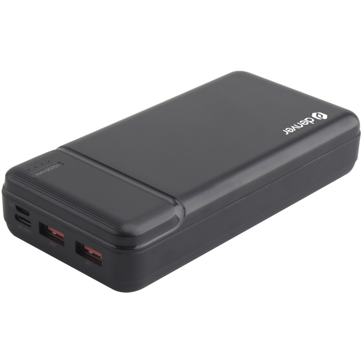 Denver Powerbank 15000mAh Quick Charg in the group SMARTPHONE & TABLETS / Chargers & Cables / Powerbanks at TP E-commerce Nordic AB (A18604)