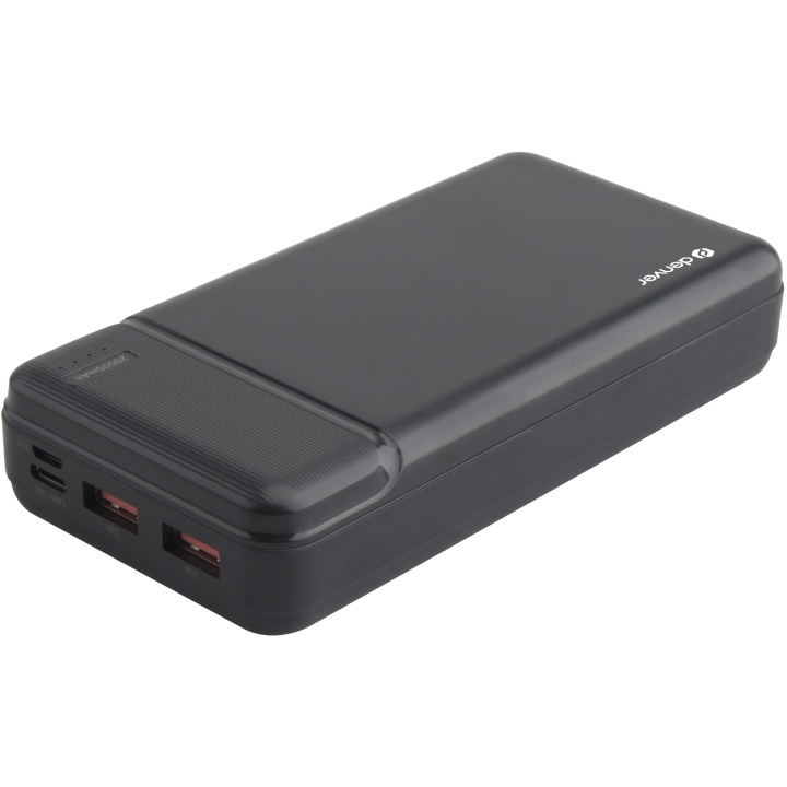Denver Powerbank 20000mAh Quick Charg in the group SMARTPHONE & TABLETS / Chargers & Cables / Powerbanks at TP E-commerce Nordic AB (A18606)