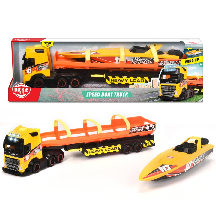 Dickie Volvo Sea Race Truck in the group TOYS, KIDS & BABY PRODUCTS / Toys / Toys at TP E-commerce Nordic AB (A18618)