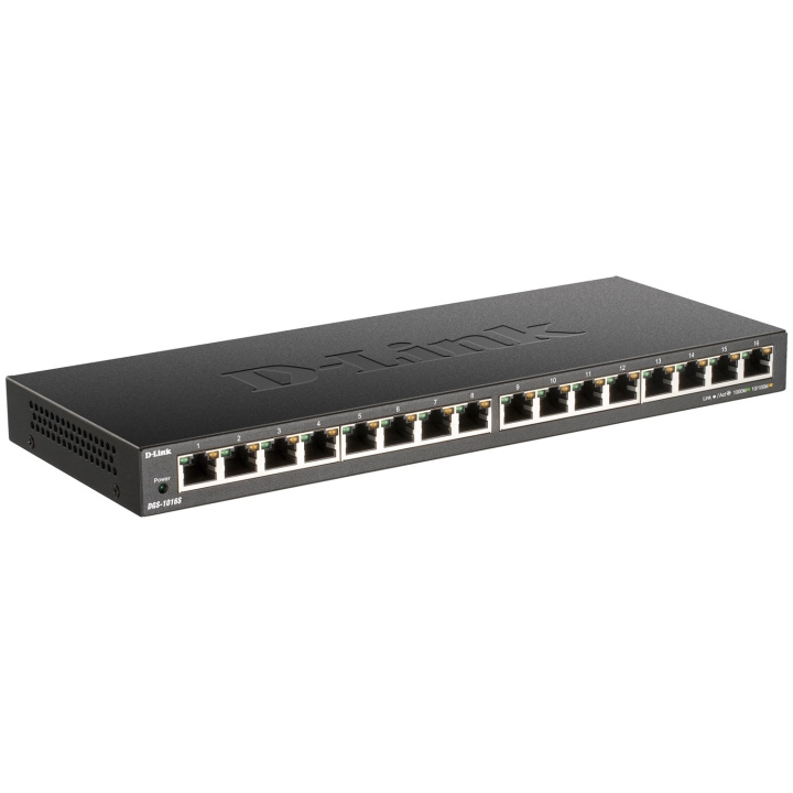 D-Link DGS-1016S 16-Port Gigabit Swit in the group COMPUTERS & PERIPHERALS / Network / Switches / 10/100/1000Mbps at TP E-commerce Nordic AB (A18622)