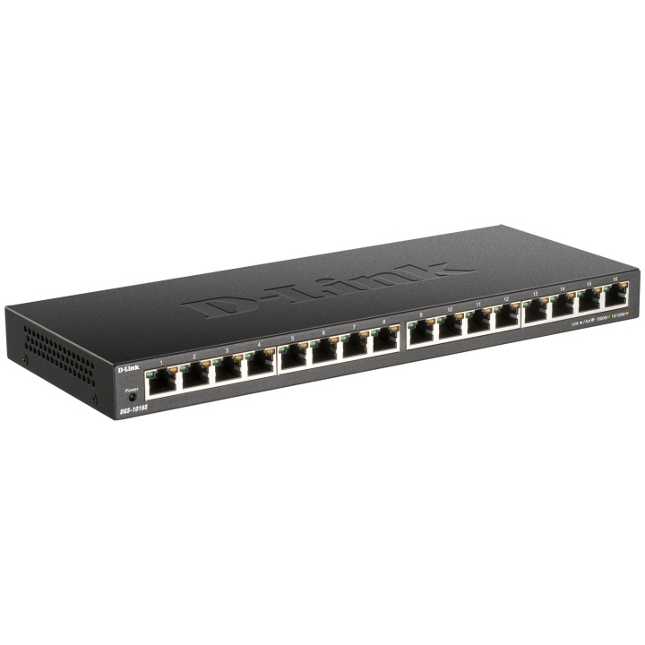 D-Link DGS-1016S 16-Port Gigabit Swit in the group COMPUTERS & PERIPHERALS / Network / Switches at TP E-commerce Nordic AB (A18622)