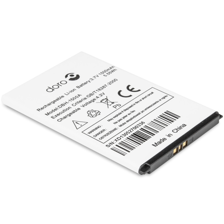 Doro Battery 7031/7081 Blister in the group SMARTPHONE & TABLETS / Other accessories / Mobile phone batteries at TP E-commerce Nordic AB (A18637)
