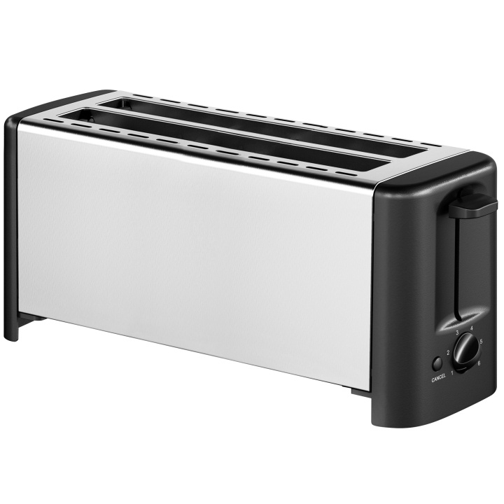 Emerio Brödrost 4-skivors Rostfri TO- in the group HOME, HOUSEHOLD & GARDEN / Household appliances / Toasters & Bread grills / Toasters at TP E-commerce Nordic AB (A18663)