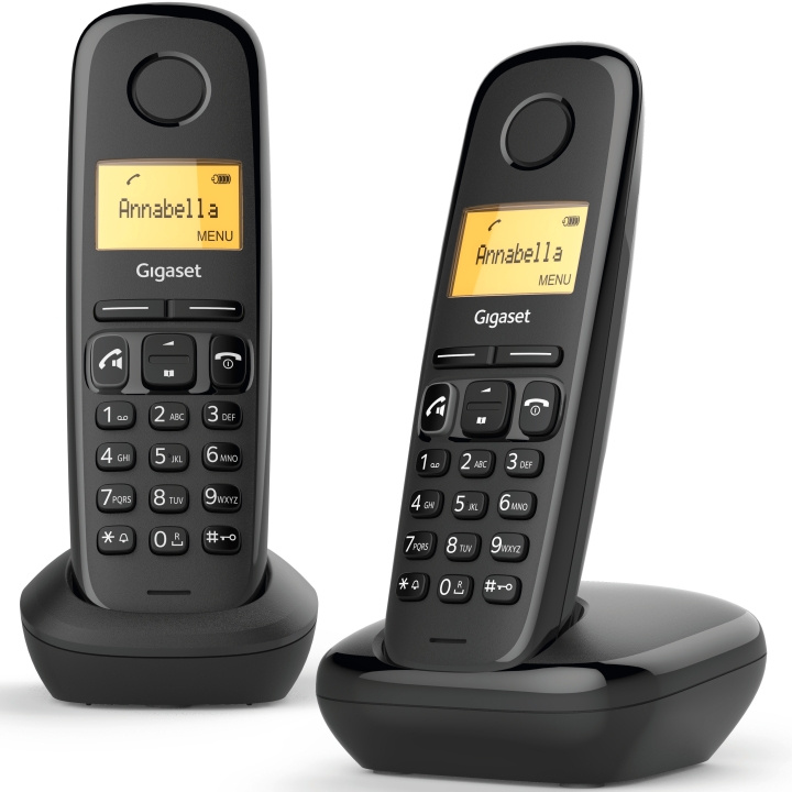 Gigaset A270 Duo in the group HOME ELECTRONICS / Audio & Picture / Fixed telephony / Wireless phones at TP E-commerce Nordic AB (A18739)