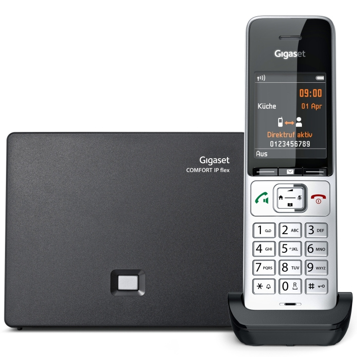 Gigaset Comfort 500 IP Flex in the group HOME ELECTRONICS / Audio & Picture / Fixed telephony / Wireless phones at TP E-commerce Nordic AB (A18741)