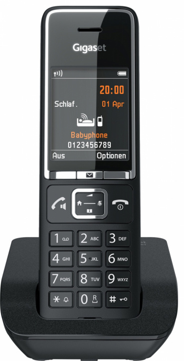 Gigaset Comfort 550 in the group HOME ELECTRONICS / Audio & Picture / Fixed telephony / Wireless phones at TP E-commerce Nordic AB (A18742)