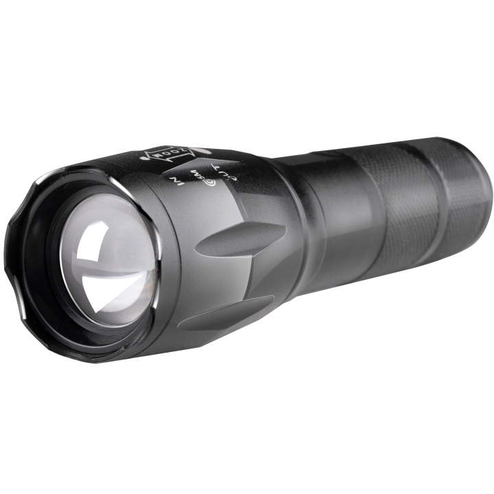 Grundig Ficklampa LED Aluminium Zoom in the group Sport, leisure & Hobby / Flashlights & Head lamps / Flashlights at TP E-commerce Nordic AB (A18749)