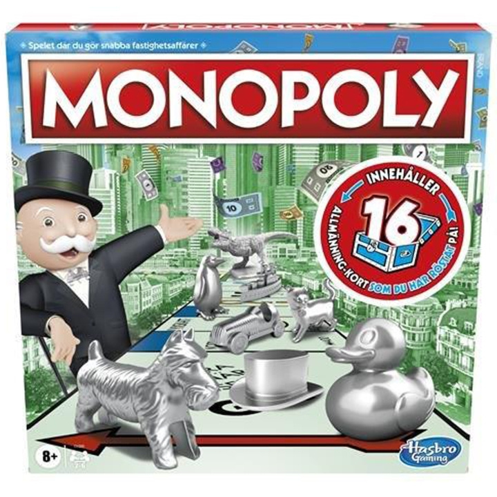 Hasbro Monopol Classic SE in the group TOYS, KIDS & BABY PRODUCTS / Games / Board games at TP E-commerce Nordic AB (A18788)