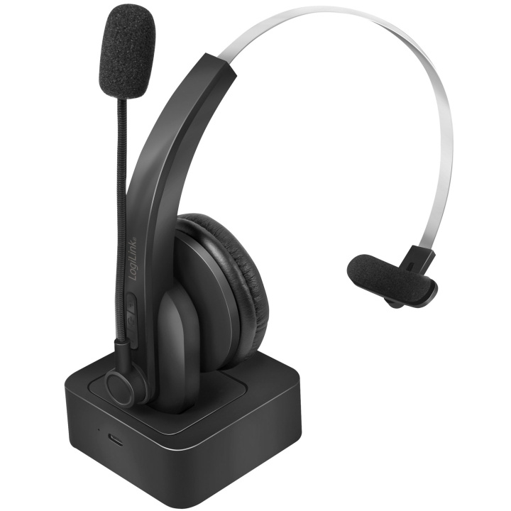 LogiLink Bluetooth-headset Mono inkl la in the group COMPUTERS & PERIPHERALS / Computer accessories / Headset at TP E-commerce Nordic AB (A19031)
