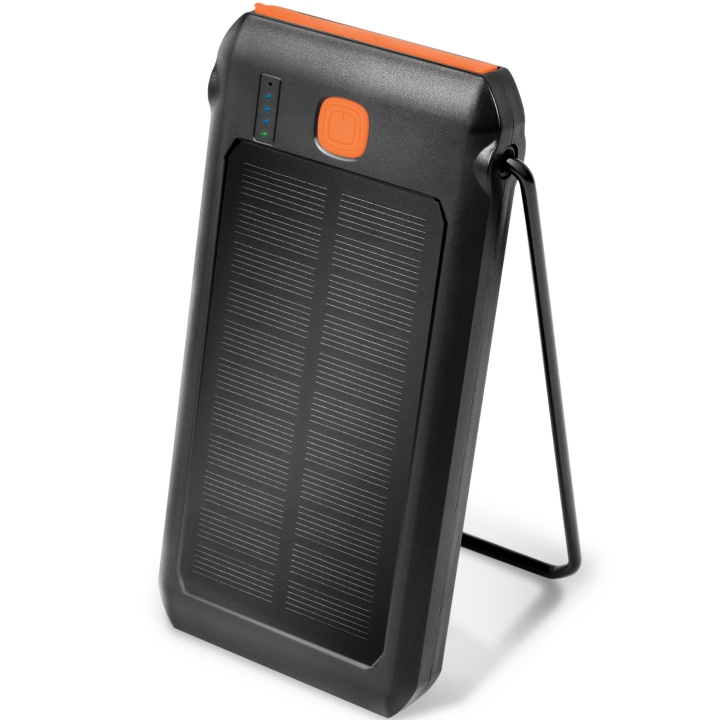 LogiLink Solcells-Powerbank 10.000mAh P in the group SMARTPHONE & TABLETS / Chargers & Cables / Powerbanks at TP E-commerce Nordic AB (A19059)