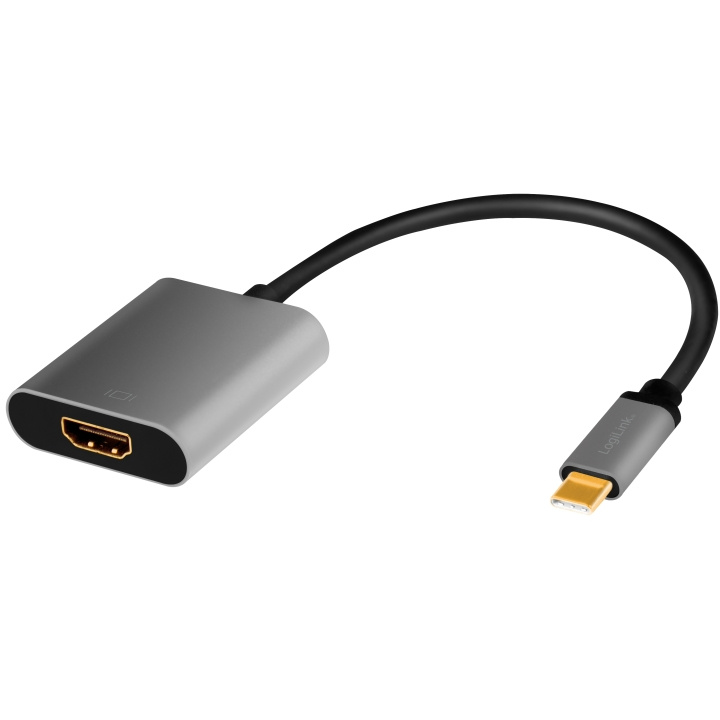 LogiLink USB-C -> HDMI-adapter 4K/60Hz in the group HOME ELECTRONICS / Cables & Adapters / HDMI / Adapters at TP E-commerce Nordic AB (A19065)