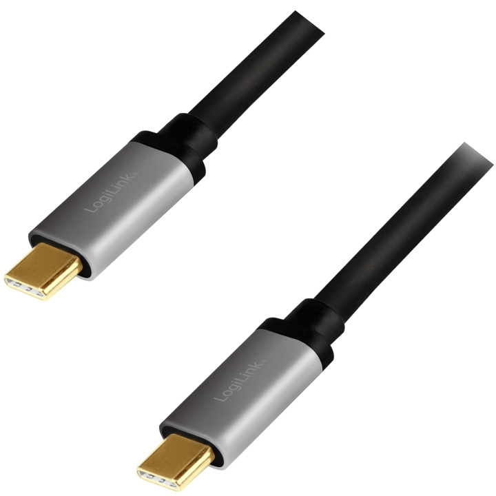 LogiLink USB-C-kabel PD 3.0 100W 10Gbps in the group COMPUTERS & PERIPHERALS / Computer cables / USB / USB-C at TP E-commerce Nordic AB (A19070)