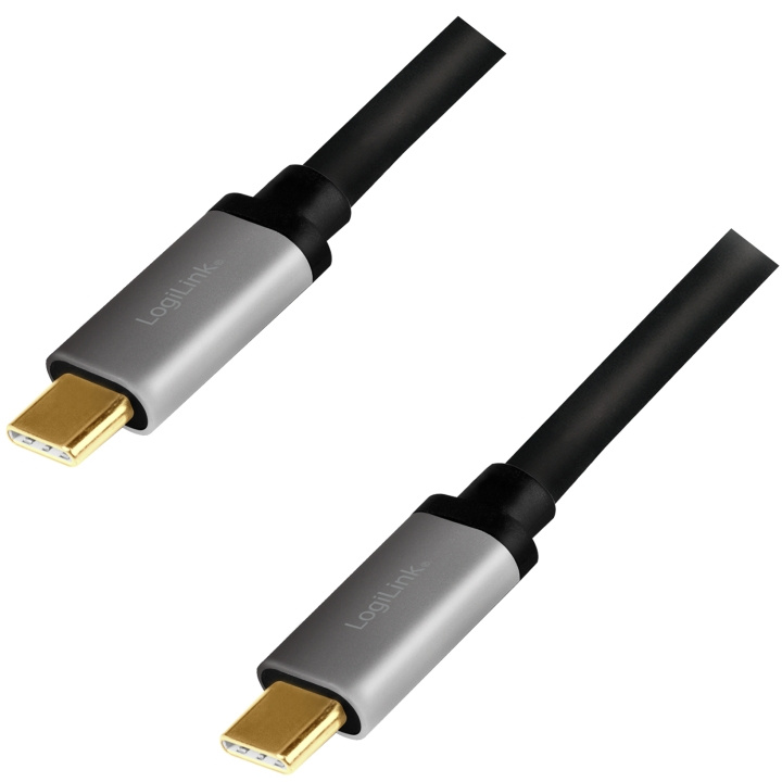 LogiLink USB-C-kabel PD 3.0 100W 480 Mb in the group COMPUTERS & PERIPHERALS / Computer cables / USB / USB-C at TP E-commerce Nordic AB (A19071)