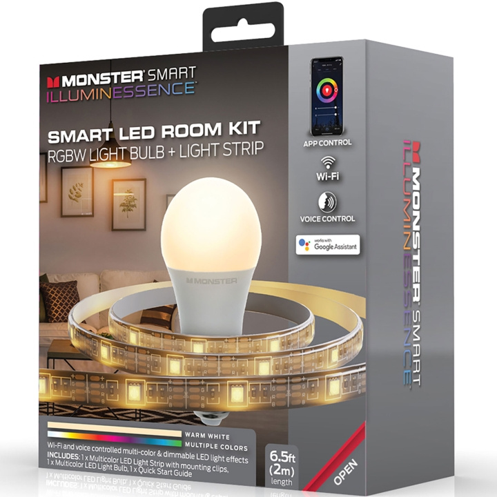Monster Illuminessence Room-kit E27 RG in the group HOME ELECTRONICS / Lighting / LED lamps at TP E-commerce Nordic AB (A19111)