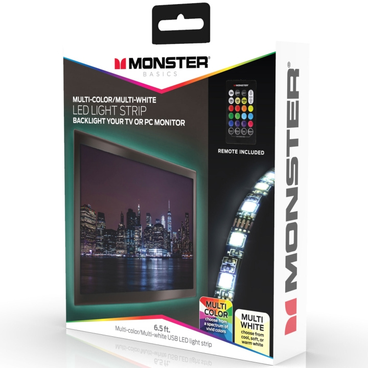 Monster Lightstrip RGB Inomhus 2 meter in the group HOME ELECTRONICS / Lighting / LED strips at TP E-commerce Nordic AB (A19114)