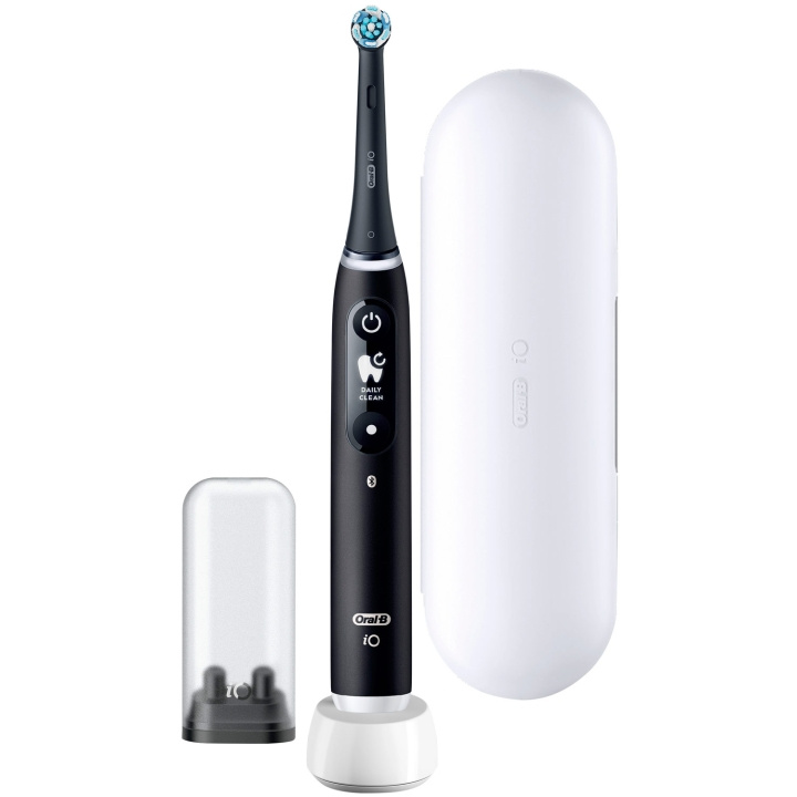 Oral B Eltandborste iO6 Black Lava in the group BEAUTY & HEALTH / Oral care / Electric toothbrushes at TP E-commerce Nordic AB (A19162)