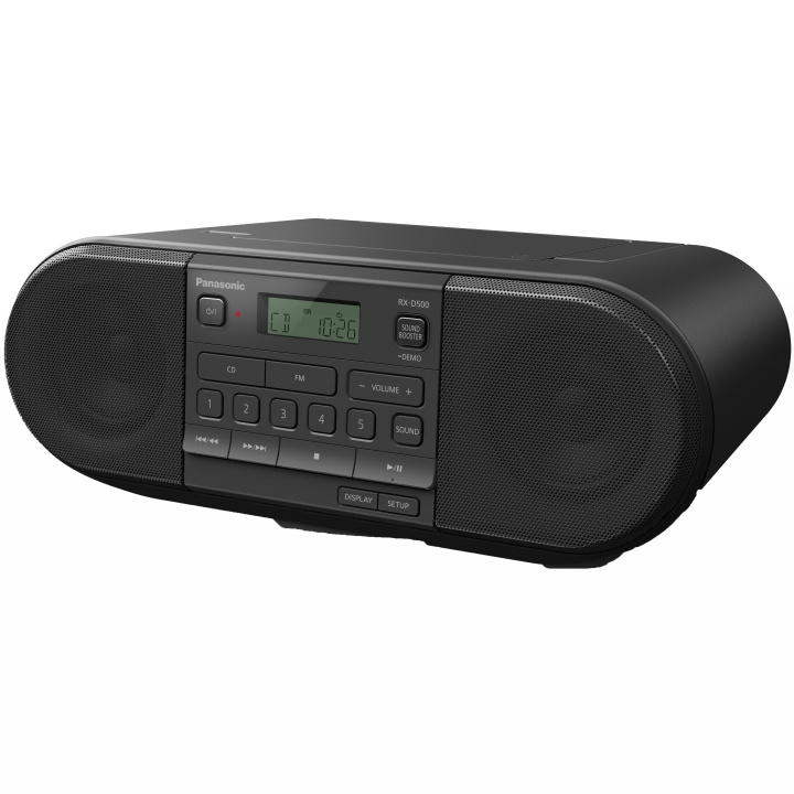 Panasonic Kraftfull bärbar radio med CD in the group HOME ELECTRONICS / Audio & Picture / Home cinema, Hifi & Portable / Portable audio players / CD-players at TP E-commerce Nordic AB (A19182)