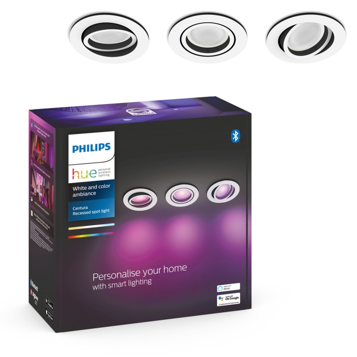 Philips Hue Centura inf spot White Col in the group HOME, HOUSEHOLD & GARDEN / Smart home / Smart Lights at TP E-commerce Nordic AB (A19222)