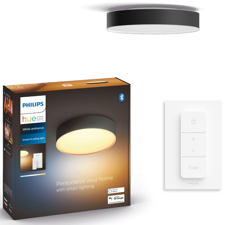 Philips Hue Enrave S Taklampa White Am in the group HOME, HOUSEHOLD & GARDEN / Smart home / Smart Lights at TP E-commerce Nordic AB (A19238)