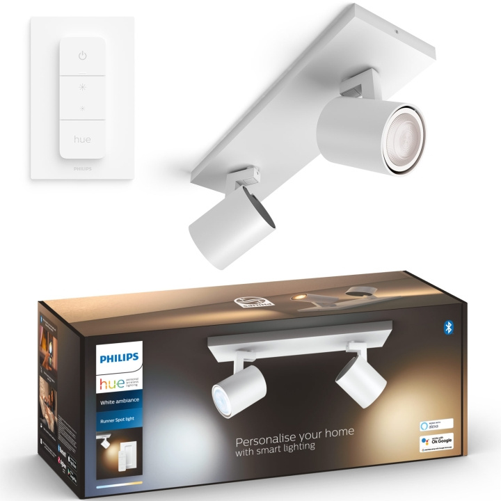 Philips Hue Runner White Ambiance 2 sp in the group HOME, HOUSEHOLD & GARDEN / Smart home / Smart Lights at TP E-commerce Nordic AB (A19253)