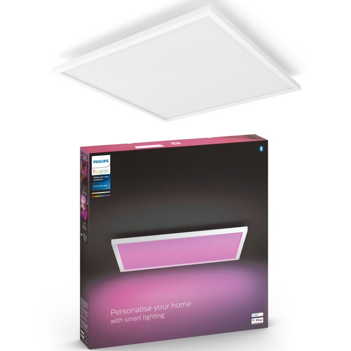 Philips Hue Simuru kvadratisk panel Wh in the group HOME, HOUSEHOLD & GARDEN / Smart home / Smart Lights at TP E-commerce Nordic AB (A19256)