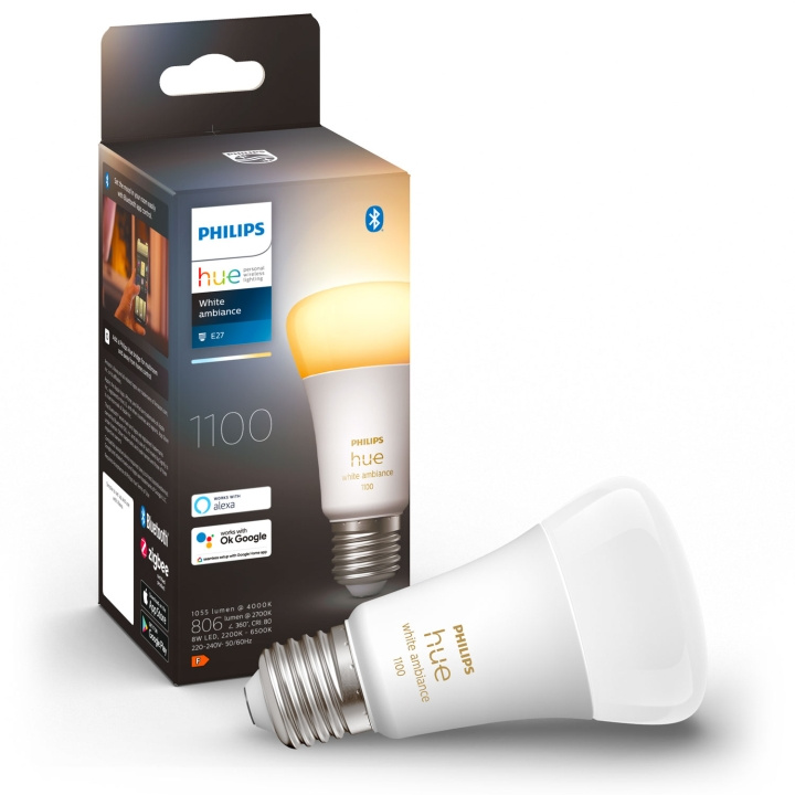 Philips Hue White Ambiance E27 A60 110 in the group HOME, HOUSEHOLD & GARDEN / Smart home / Smart Lights at TP E-commerce Nordic AB (A19269)