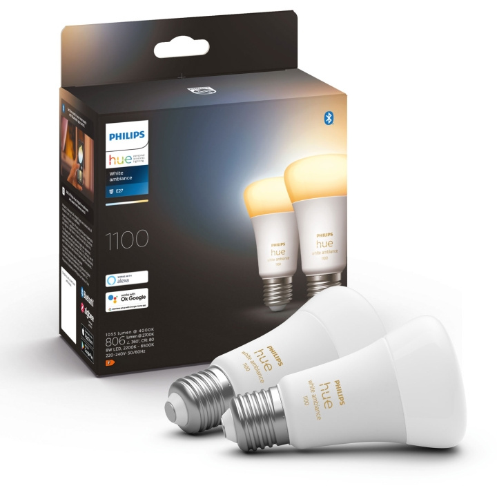 Philips Hue White Ambiance E27 A60 110 in the group HOME, HOUSEHOLD & GARDEN / Smart home / Smart Lights at TP E-commerce Nordic AB (A19270)