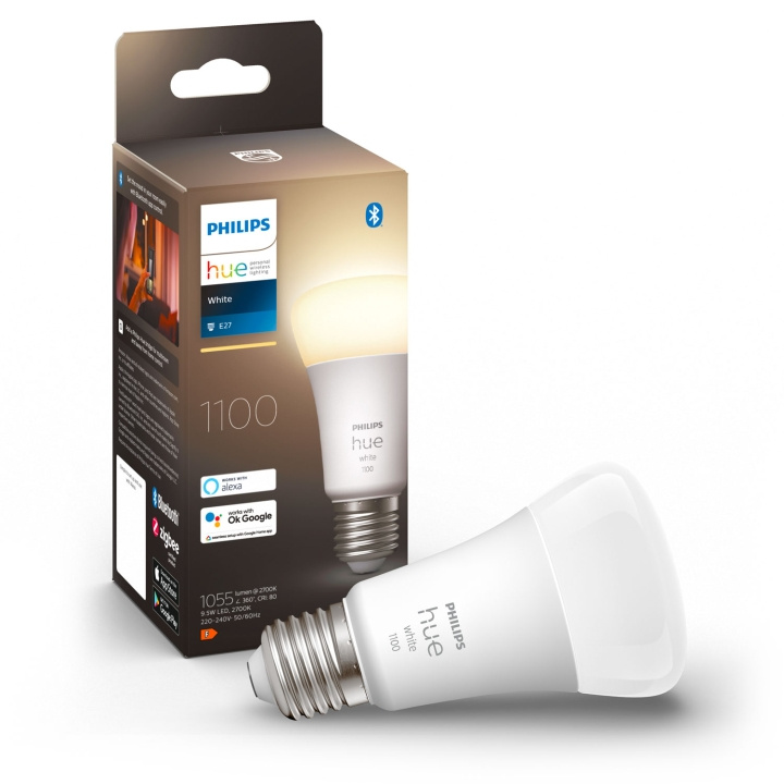 Philips Hue White E27 A60 1100lm 1-pac in the group HOME, HOUSEHOLD & GARDEN / Smart home / Smart Lights at TP E-commerce Nordic AB (A19289)