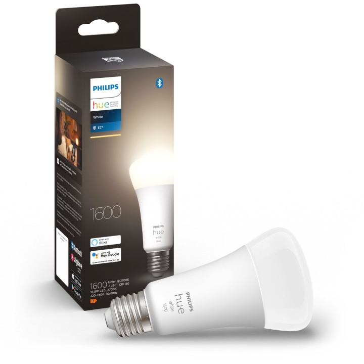 Philips Hue White E27 A67 1600lm 1-pac in the group HOME, HOUSEHOLD & GARDEN / Smart home / Smart Lights at TP E-commerce Nordic AB (A19292)