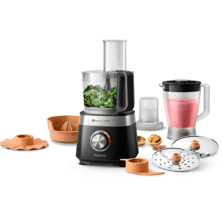 Philips Matberedare HR7530/10 Kompakt in the group HOME, HOUSEHOLD & GARDEN / Household appliances / Food processor & Kitchen appliances / Food processors at TP E-commerce Nordic AB (A19309)