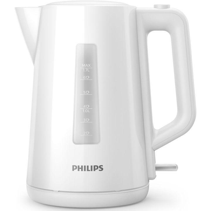 Philips Vattenkokare vit HD9318/00 1,7 in the group HOME, HOUSEHOLD & GARDEN / Household appliances / Water & Juice / Kettles at TP E-commerce Nordic AB (A19323)