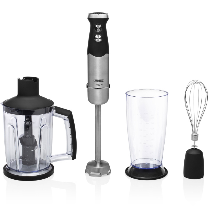 Princess Stavmixer set 1000W XL rostrit in the group HOME, HOUSEHOLD & GARDEN / Household appliances / Food processor & Kitchen appliances / Hand blenders at TP E-commerce Nordic AB (A19356)