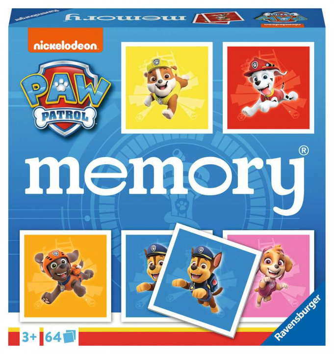 Ravensburger Paw Patrol memory in the group TOYS, KIDS & BABY PRODUCTS / Toys / Board games / Children\'s games at TP E-commerce Nordic AB (A19364)