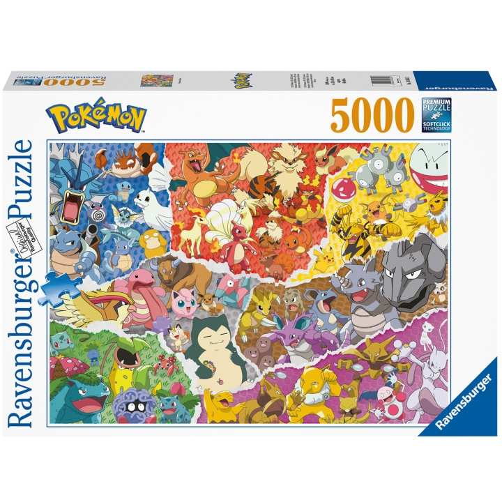 Ravensburger Pokémon Allstars 5000p in the group TOYS, KIDS & BABY PRODUCTS / Toys / Puzzles at TP E-commerce Nordic AB (A19367)