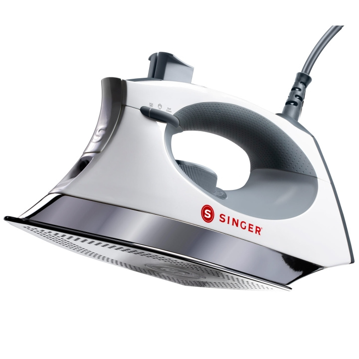 Singer Strykjärn 2400W Steam Craft Iron white/grey in the group HOME, HOUSEHOLD & GARDEN / Clothes care / Irons at TP E-commerce Nordic AB (A19432)