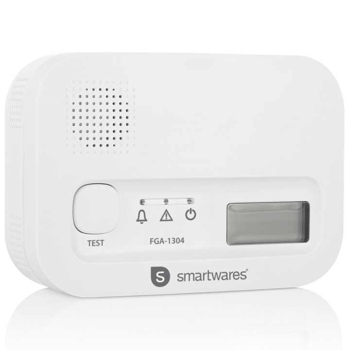 Smartwares Kolmonoxidlarm 10 års-sensor in the group HOME, HOUSEHOLD & GARDEN / Alarm & Security / Fire, smoke, gas / Accessories at TP E-commerce Nordic AB (A19438)