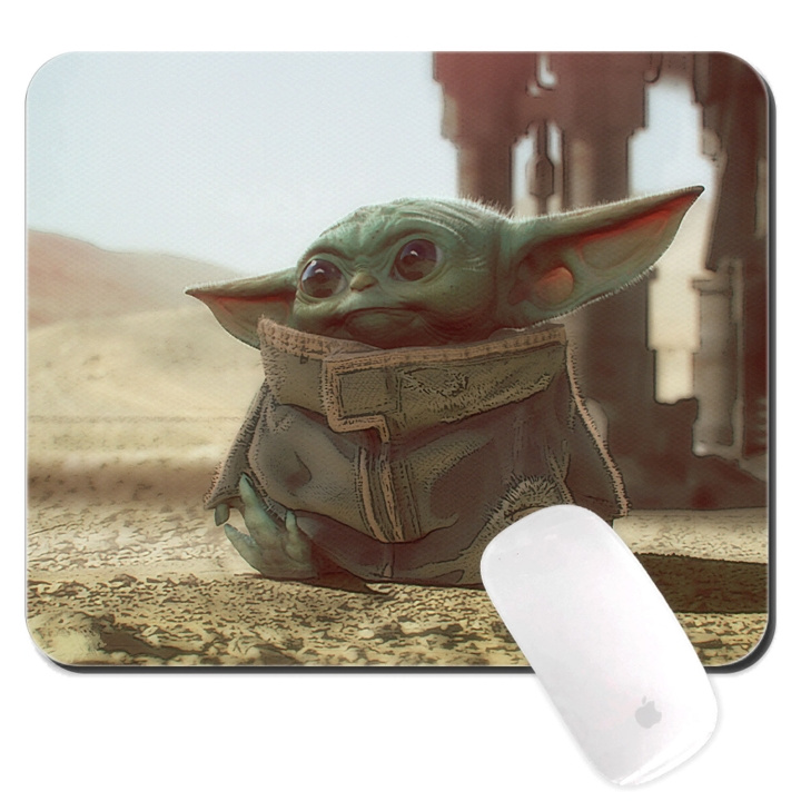 Star Wars Musmatta Baby Yoda 003 in the group COMPUTERS & PERIPHERALS / Mice & Keyboards / Mouse pads at TP E-commerce Nordic AB (A19462)