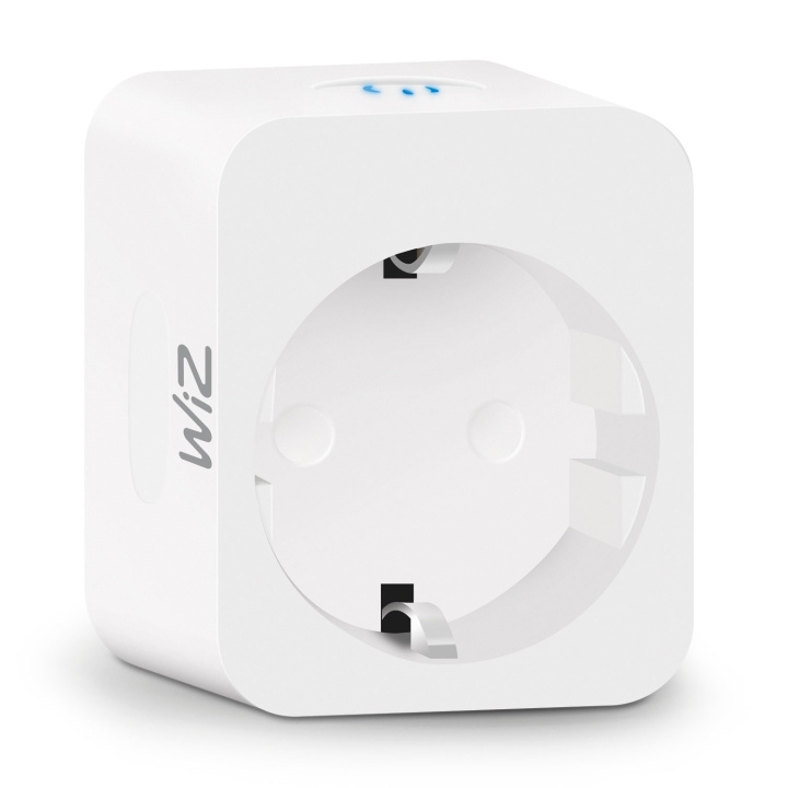 WiZ WiFi Smart Plug med energimätn in the group HOME, HOUSEHOLD & GARDEN / Smart home / Smart plugs at TP E-commerce Nordic AB (A19621)