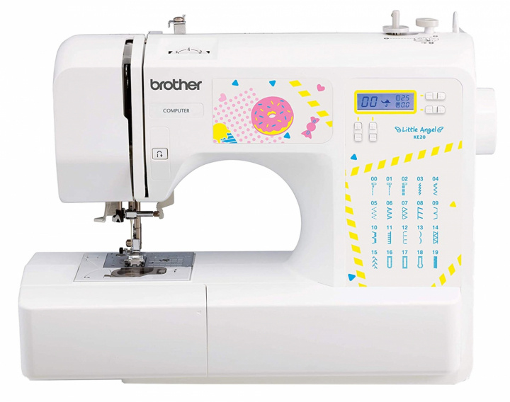 Brother KE20 Little Angel Sewing Machine for Younger incl. Finger protection in the group HOME, HOUSEHOLD & GARDEN / Household appliances / Sewing machine & Accessories / Sewing machines at TP E-commerce Nordic AB (A19652)