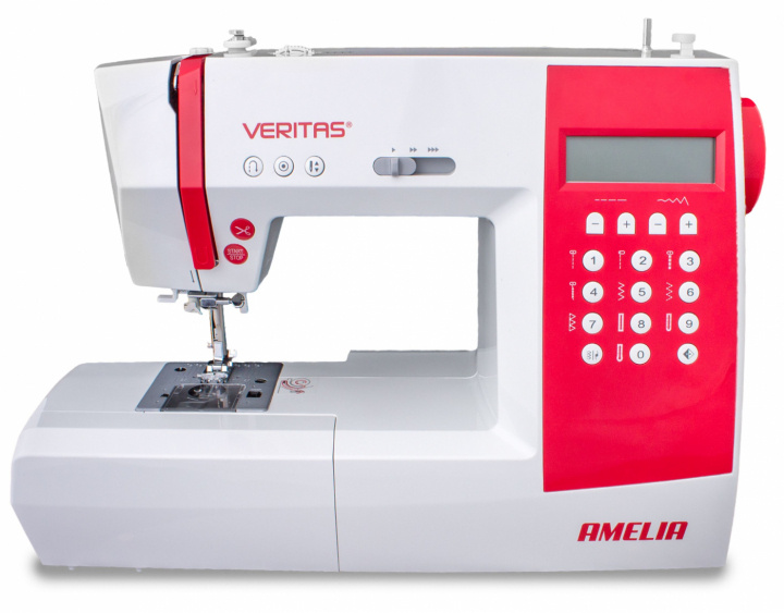 Veritas AMELIA - complete sewing machine with automatic thread cutter, quilt and overlock stitches in the group HOME, HOUSEHOLD & GARDEN / Household appliances / Sewing machine & Accessories / Sewing machines at TP E-commerce Nordic AB (A19664)