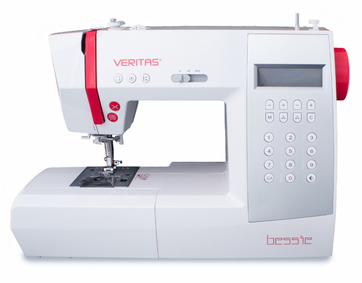 Veritas BESSIE - quality sewing machine that can sew letters and numbers incl. large thread set (64 pieces) in the group HOME, HOUSEHOLD & GARDEN / Household appliances / Sewing machine & Accessories / Sewing machines at TP E-commerce Nordic AB (A19665)