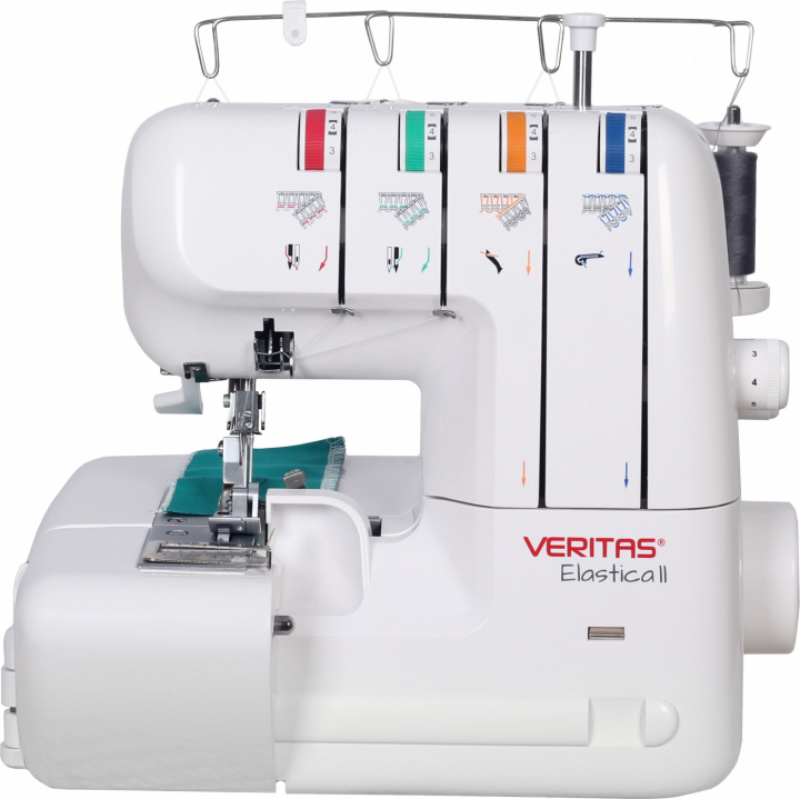 Veritas ELASTICA II - Simple overlocker for beginners in the group HOME, HOUSEHOLD & GARDEN / Household appliances / Sewing machine & Accessories / Sewing machines at TP E-commerce Nordic AB (A19669)