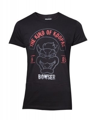 Bowser: The King of Koopa - T-Shirt, L in the group HOME ELECTRONICS / Game consoles & Accessories / Other games at TP E-commerce Nordic AB (A19710)