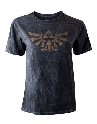 Legenden om Zelda Vintage Discharge Logga - T-Shirt in the group HOME ELECTRONICS / Game consoles & Accessories / Other games at TP E-commerce Nordic AB (A19755)