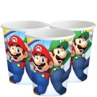 Pappersmuggar Super Mario 8-pack in the group HOME ELECTRONICS / Game consoles & Accessories / Other games at TP E-commerce Nordic AB (A19787)
