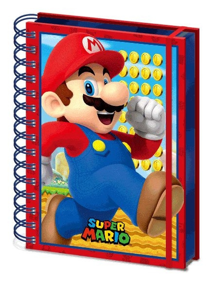 Super Mario - Anteckningsbok Med 3D Motiv in the group HOME ELECTRONICS / Game consoles & Accessories / Other games at TP E-commerce Nordic AB (A19829)