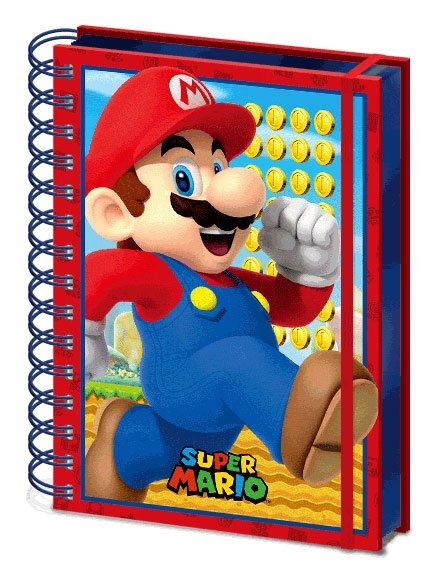 Super Mario - Notebook With 3D Motif in the group HOME ELECTRONICS / Game consoles & Accessories / Other games at TP E-commerce Nordic AB (A19829)
