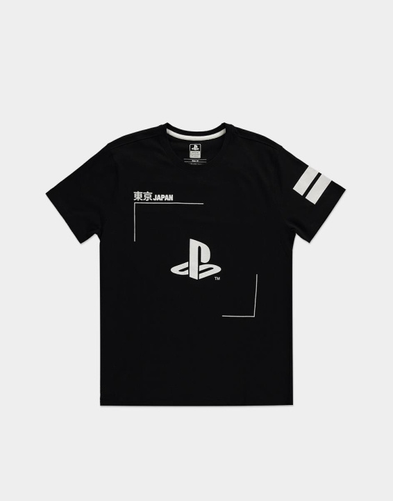 Svart & Vit PlayStation - T-Shirt, XL in the group HOME ELECTRONICS / Game consoles & Accessories / Other games at TP E-commerce Nordic AB (A19857)